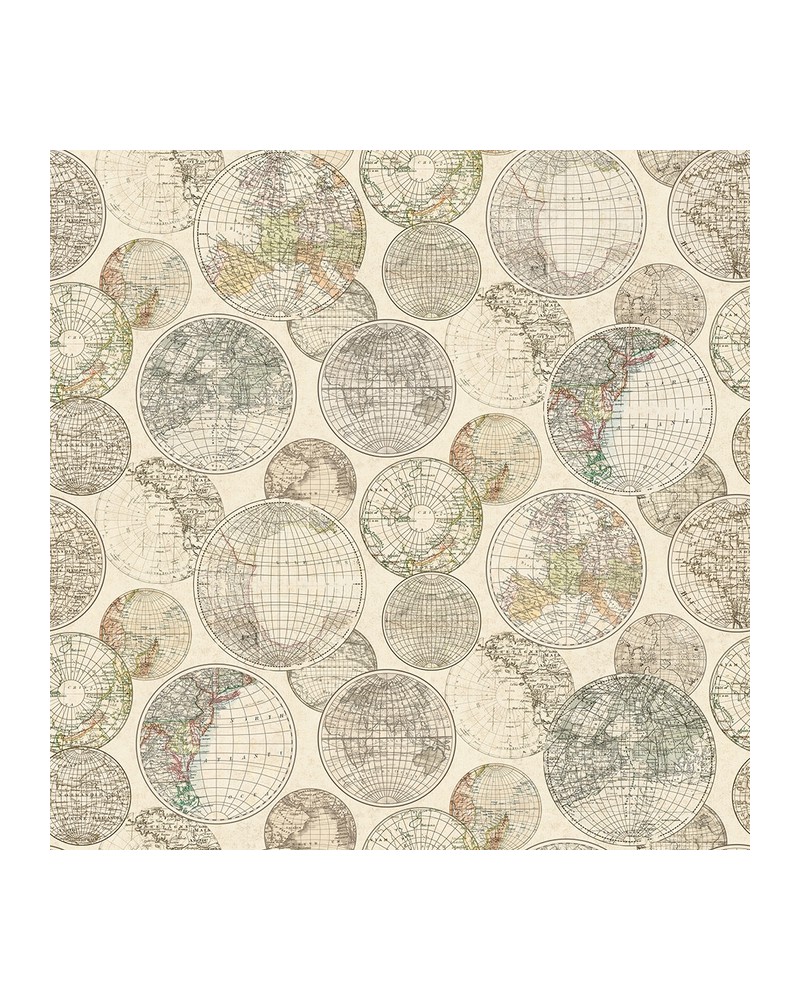 Tapete NO 5 - Maps R13881 - REBEL WALLS Tapete NO 5 - Maps R13881 - REBEL WALLS