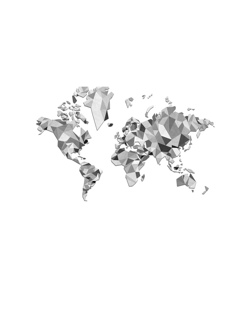 Papier peint NO 5 - Maps R13892 - REBEL WALLS Papier peint NO 5 - Maps R13892 - REBEL WALLS
