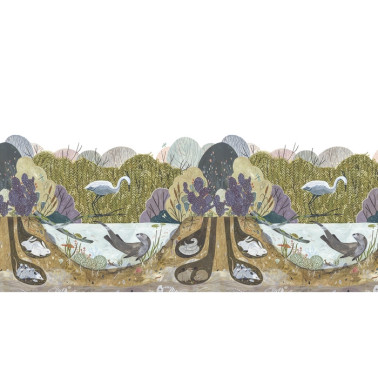 Papel de parede NO 8 - Storytime R14451 - REBEL WALLS