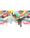 Papier peint NO 8 - Storytime R14521 - REBEL WALLS