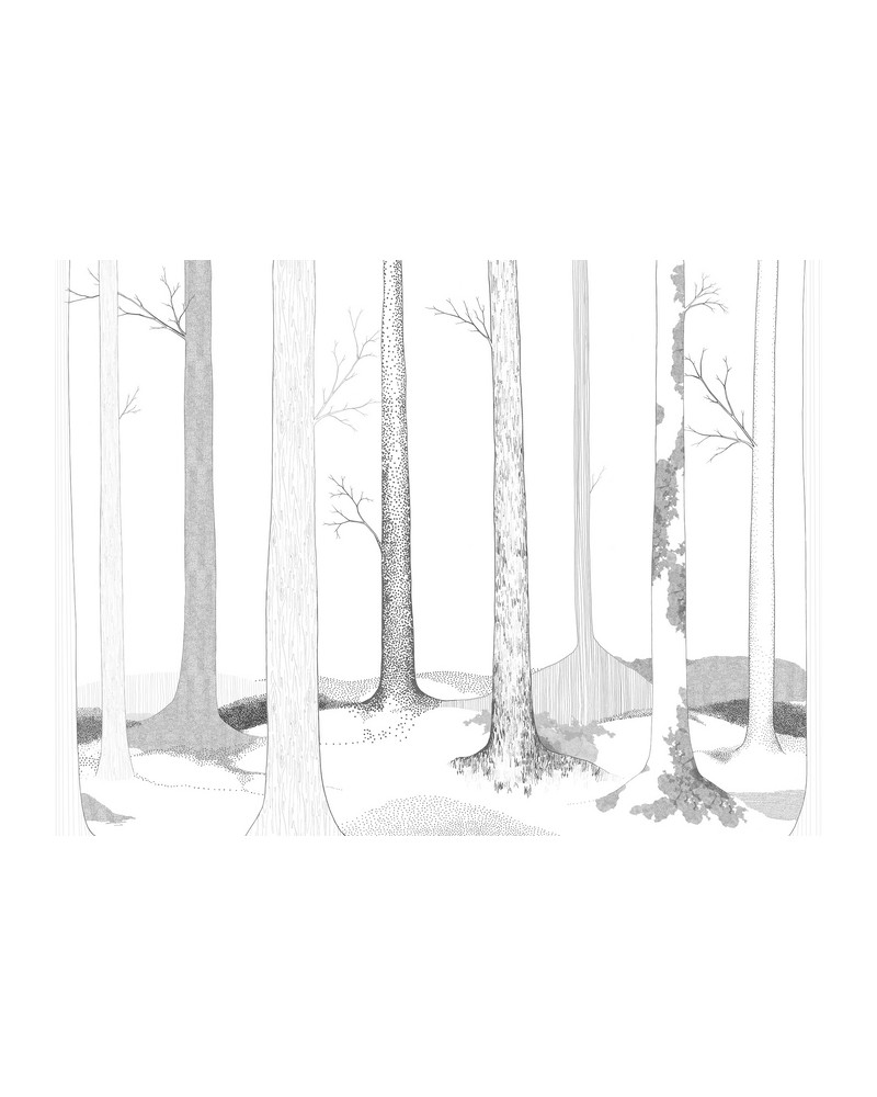 Papier peint NO 8 - Storytime R50104 - REBEL WALLS Papier peint NO 8 - Storytime R50104 - REBEL WALLS