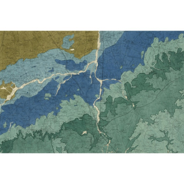 Papel Pintado NO 5 - Maps R13751 - REBEL WALLS