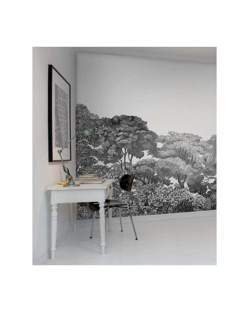 Carta da Parati R13053-8 BELLEWOOD BLACK TOILE - REBEL WALLS