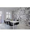 Wallpaper R13081-8 CONCRETE ROSES - REBEL WALLS