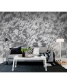 Wallpaper R13081-8 CONCRETE ROSES - REBEL WALLS