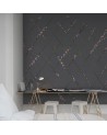 Carta da Parati R13222-6 WINDING SPRING BLACK - REBEL WALLS