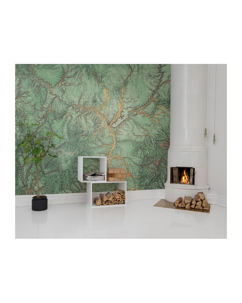 Papel Pintado NO 5 - Maps R13771 - REBEL WALLS