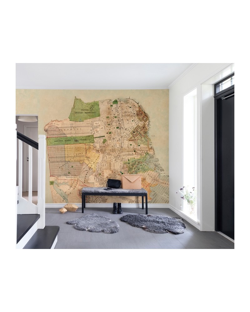 Tapete NO 5 - Maps R13821 - REBEL WALLS