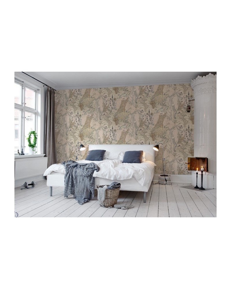 Tapete NO 5 - Maps R13861 - REBEL WALLS