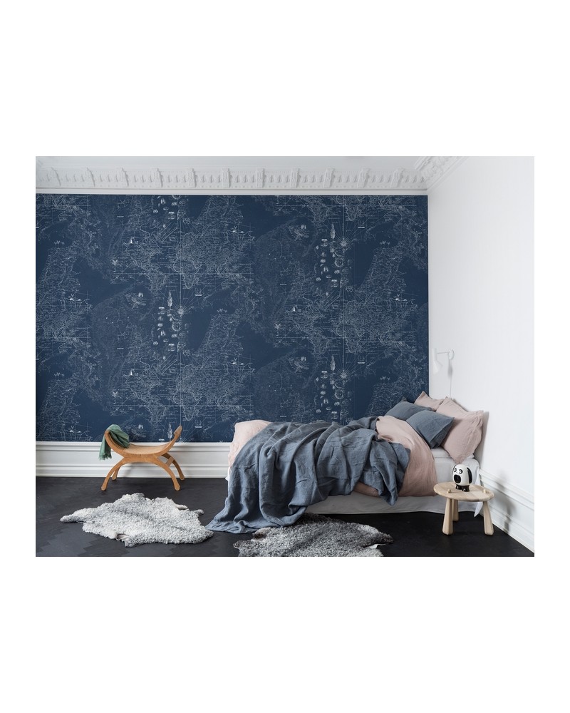 Tapete NO 5 - Maps R13862 - REBEL WALLS