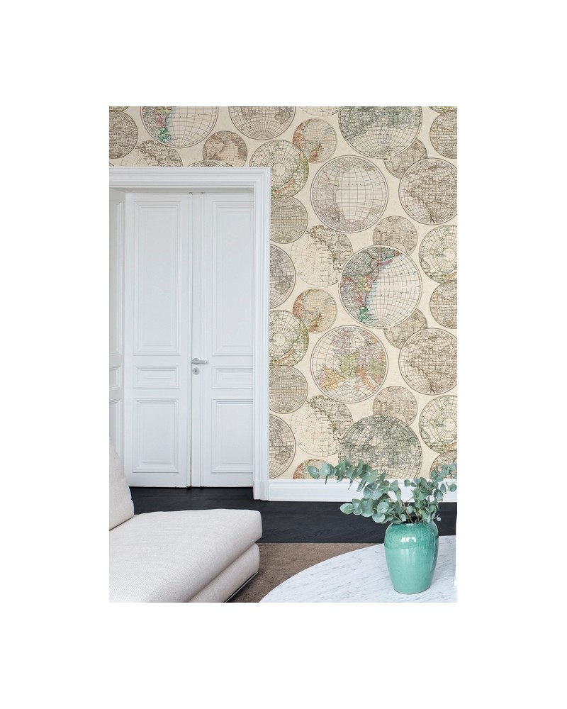 Tapete NO 5 - Maps R13881 - REBEL WALLS