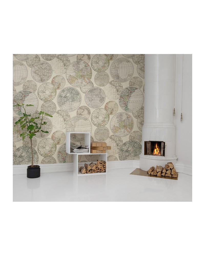 Tapete NO 5 - Maps R13881 - REBEL WALLS