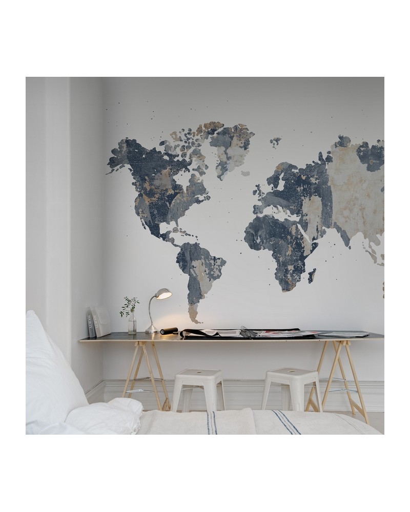 Papier peint NO 5 - Maps R13924 - REBEL WALLS