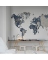 Papier peint NO 5 - Maps R13924 - REBEL WALLS