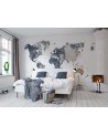 Papier peint NO 5 - Maps R13924 - REBEL WALLS
