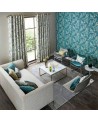 Tissus HGEO120672 ENTITY Brick Denim Harlequin