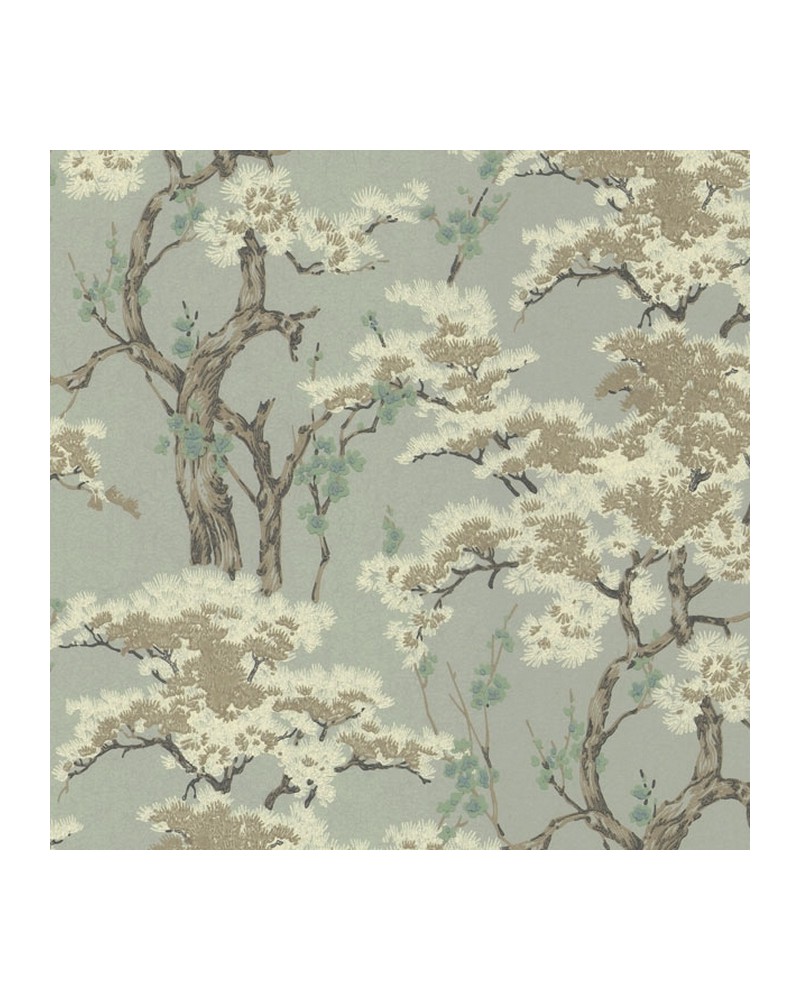 Papier peint HAREWOOD 1602-100-02 - 1838 WALLCOVERINGS Papier peint HAREWOOD 1602-100-02 - 1838 WALLCOVERINGS