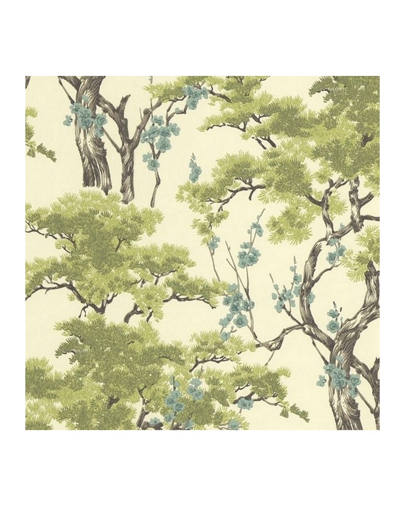 Papier peint HAREWOOD 1602-100-06 - 1838 WALLCOVERINGS Papier peint HAREWOOD 1602-100-06 - 1838 WALLCOVERINGS