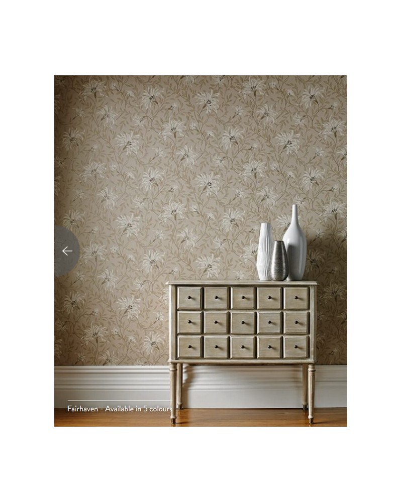 Papier bemalt FAIRHAVEN 1601-101-05 - 1838 WALLCOVERINGS