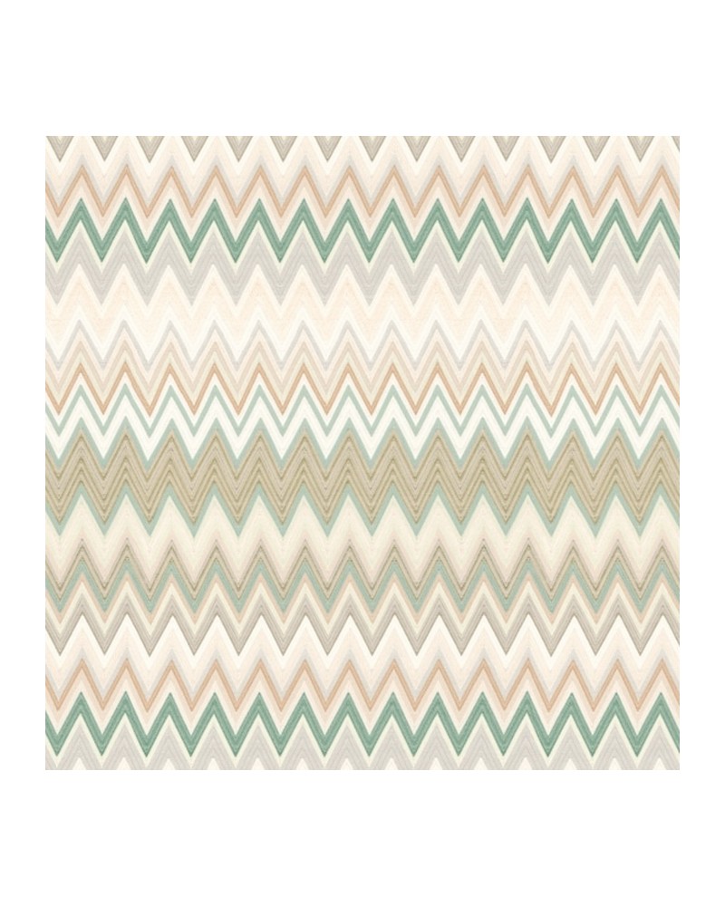 Papier peint ZIG ZAG MULTICOLORE-10065 - MISSONI HOME Papier peint ZIG ZAG MULTICOLORE-10065 - MISSONI HOME