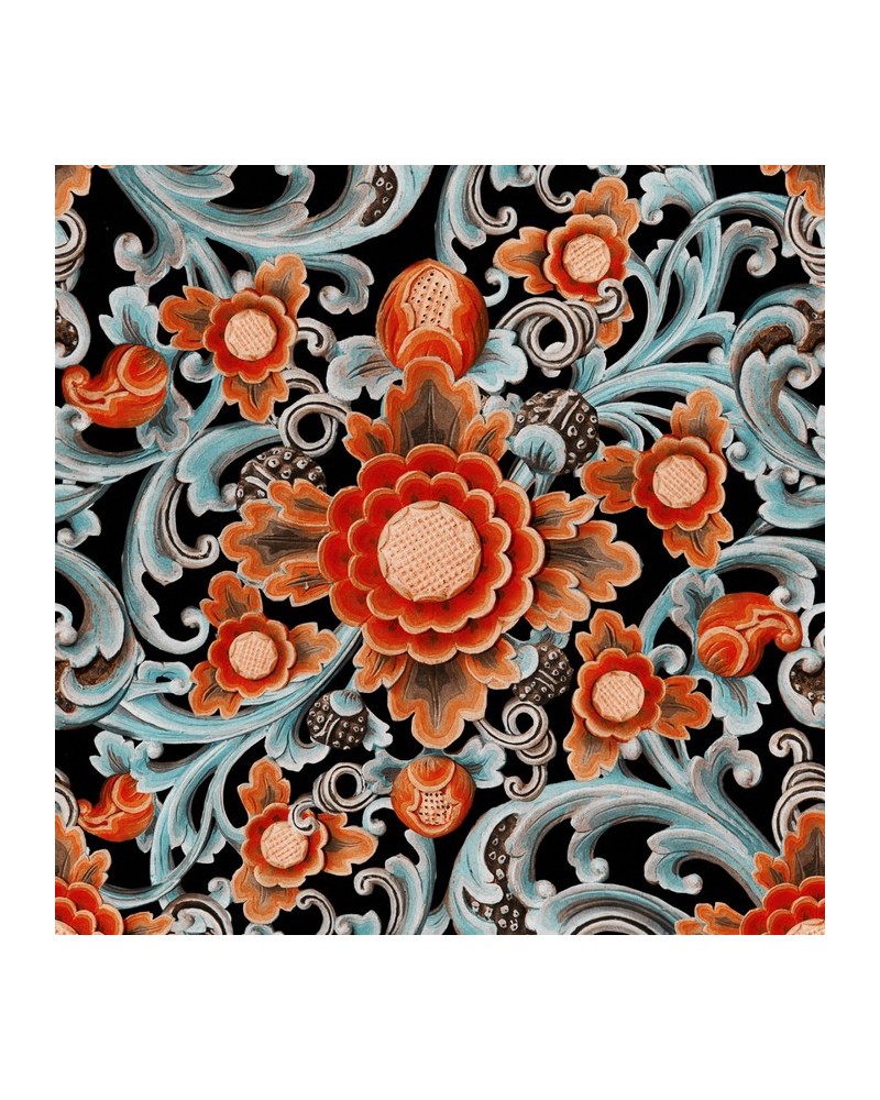 Papel de parede FLORAL PAINTING Dark WP20252 - MIND THE GAP Papel de parede FLORAL PAINTING Dark WP20252 - MIND THE GAP
