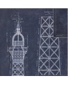 Papier peint GRAND EIFFEL Blue WP20219 - MIND THE GAP