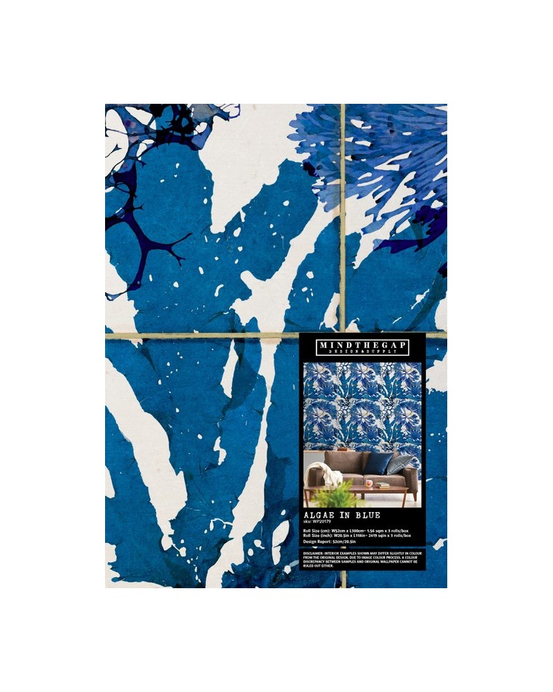 Papier peint ALGAE IN BLUE WP20179 - MIND THE GAP