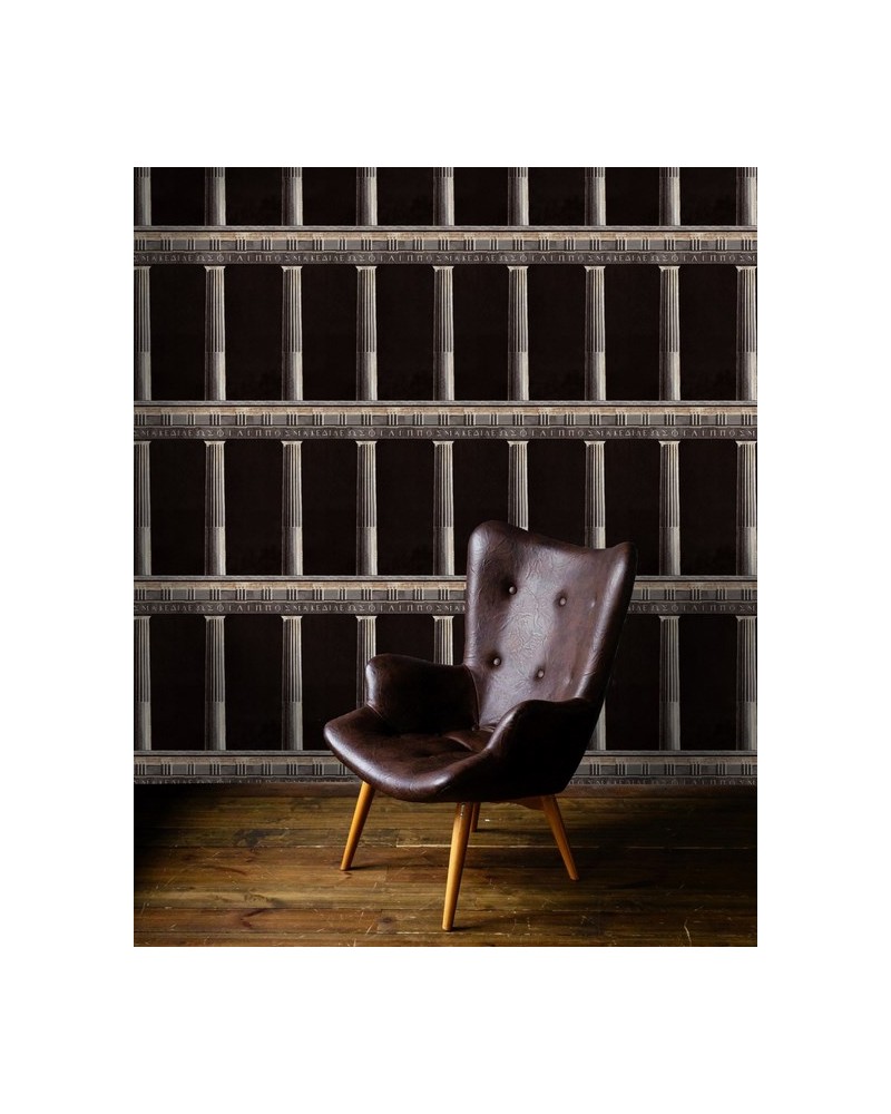 Papier peint ATHENA Anthracite WP20212 - MIND THE GAP