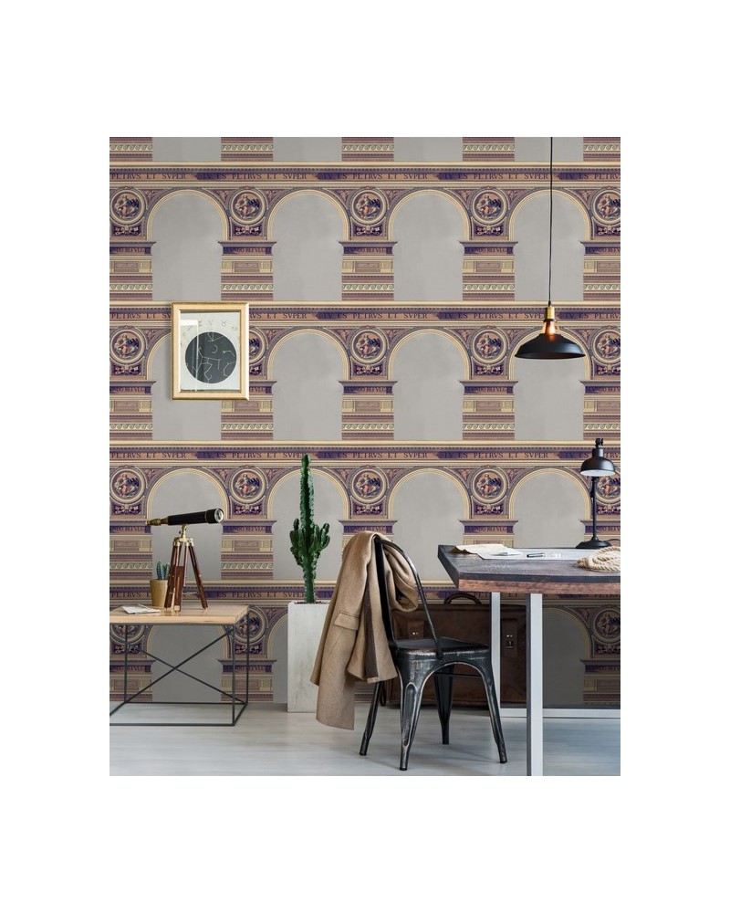 Papel de parede BASILIQUE Brass WP20222 - MIND THE GAP