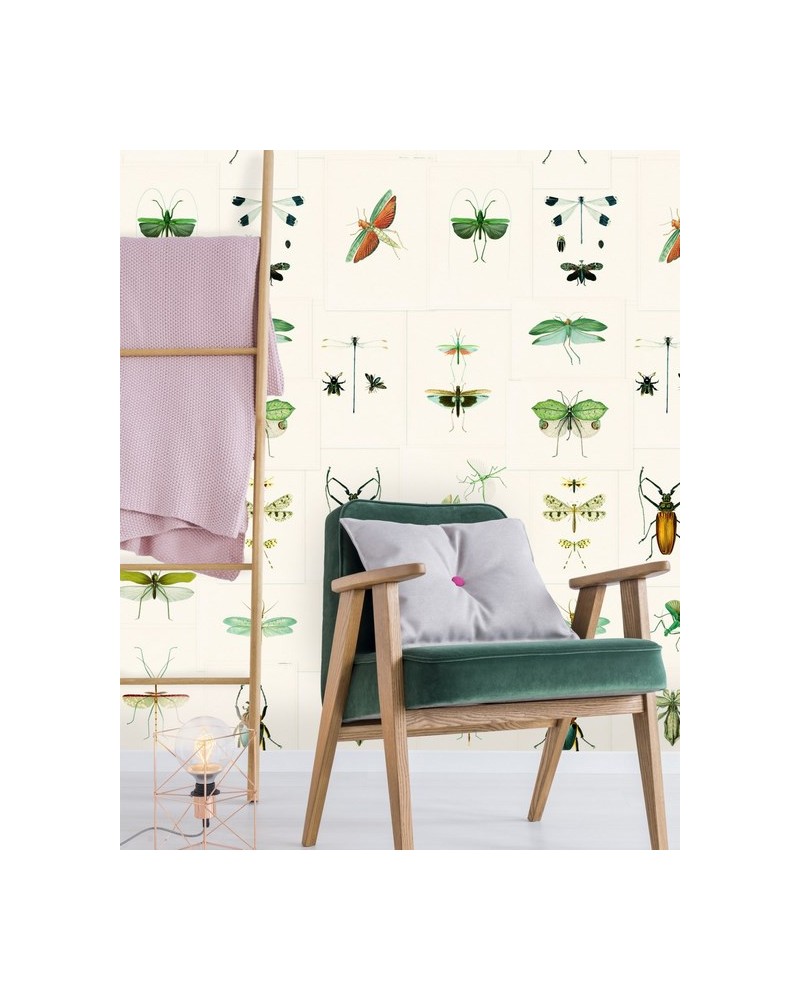 Wallpaper ENTOMOLOGY Green WP20234 - MIND THE GAP