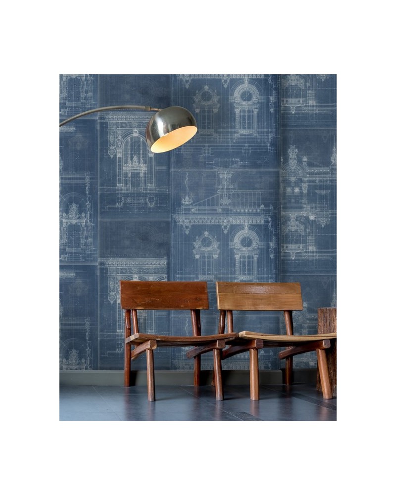 Papier peint GARNIER Blue WP20216 - MIND THE GAP