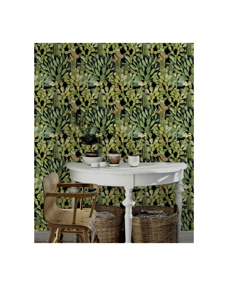 Papier peint OPUNTIA Anthracite WP20165 - MIND THE GAP