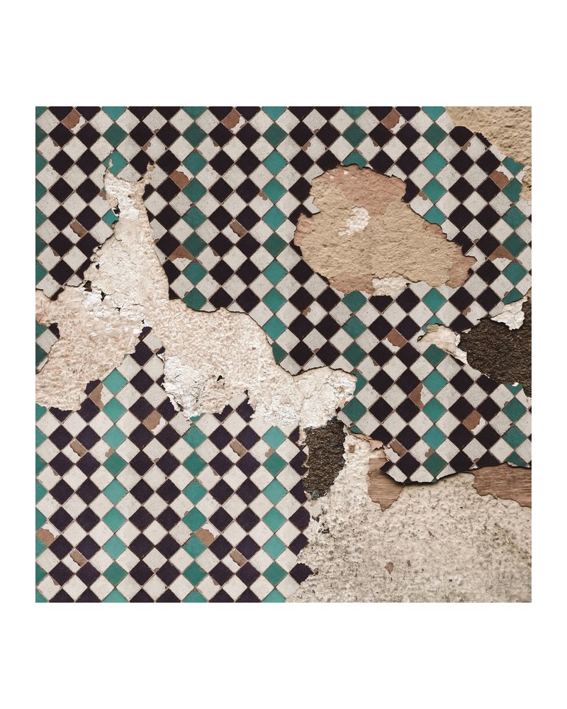 Wallpaper 6500311 TILES BROKEN WALL TURQUOISE - COORDONNE Wallpaper 6500311 TILES BROKEN WALL TURQUOISE - COORDONNE
