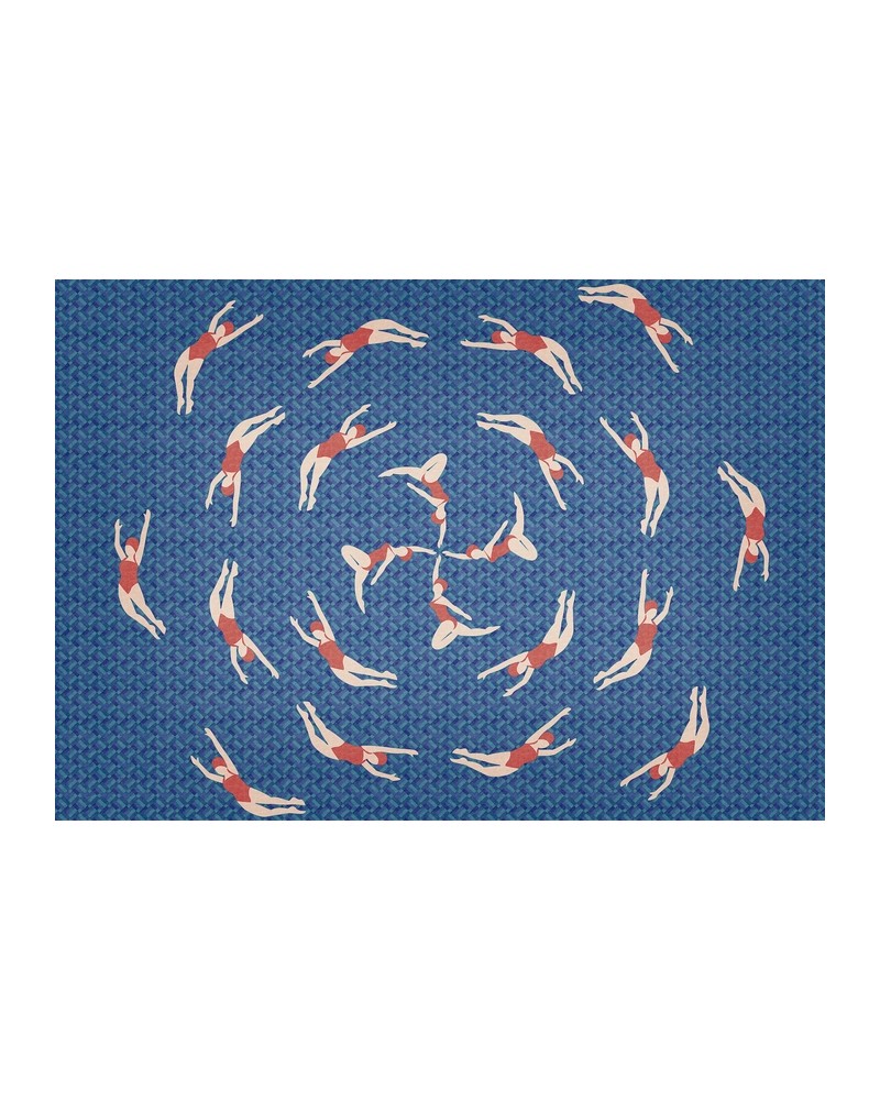 Carta da Parati 6500020 SWIMMERS - COORDONNE