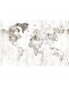Wallpaper 6500106 NEWSPAPER MAP SEPIA - COORDONNE