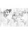 Carta da Parati 6500107 NEWSPAPER MAP WHITE - COORDONNE
