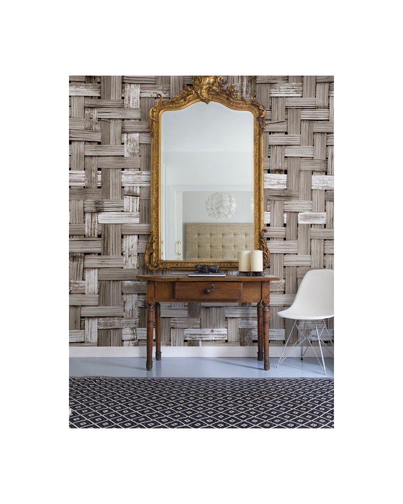 Carta da Parati 6500321 PALM TREE FRAME SEPIA - COORDONNE