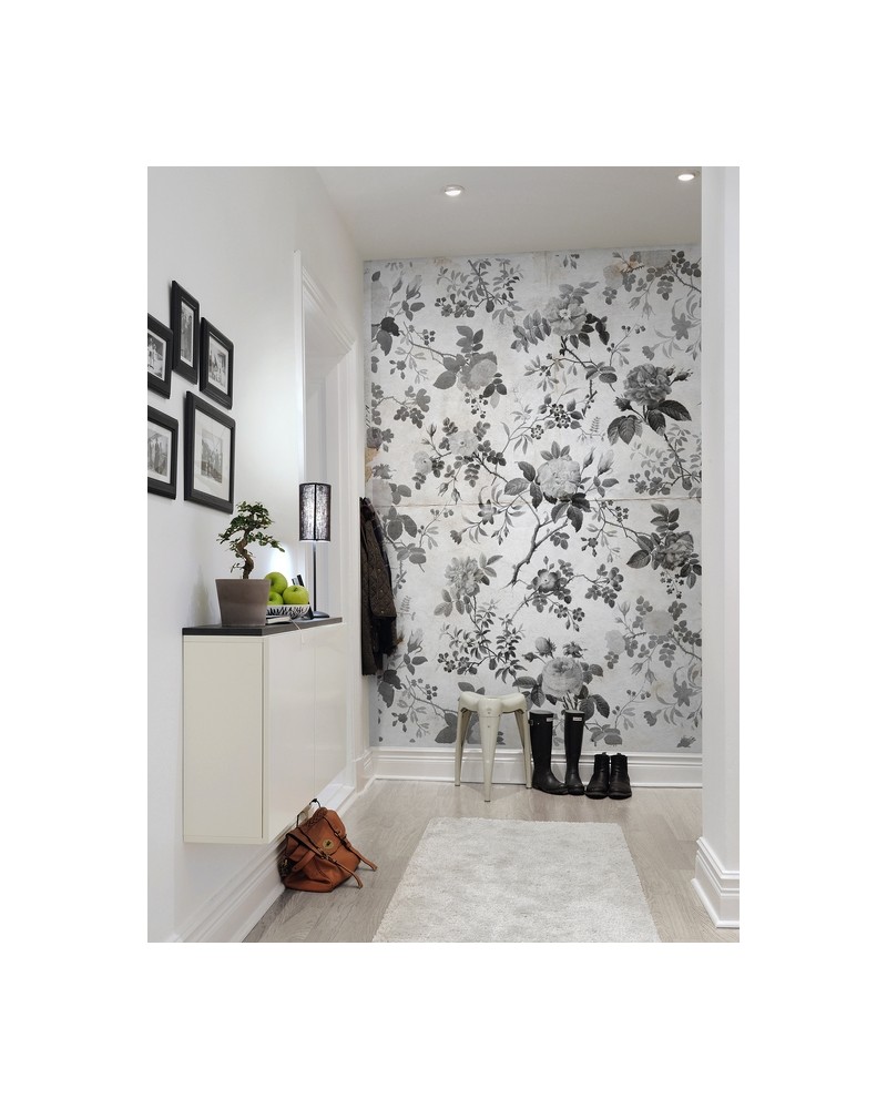 Tapete R13072-5 ROSEGARDEN BLACK - REBEL WALLS