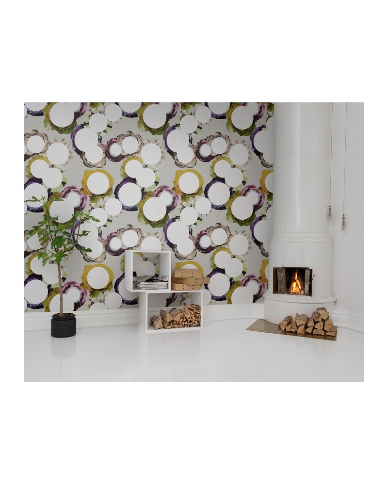 Carta da Parati R13102-6 FLOWER DOT VINTAGE - REBEL WALLS