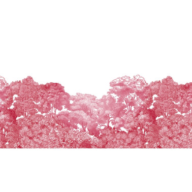 Carta da Parati R13056-8 BELLEWOOD CRIMSON TOILE - REBEL WALLS