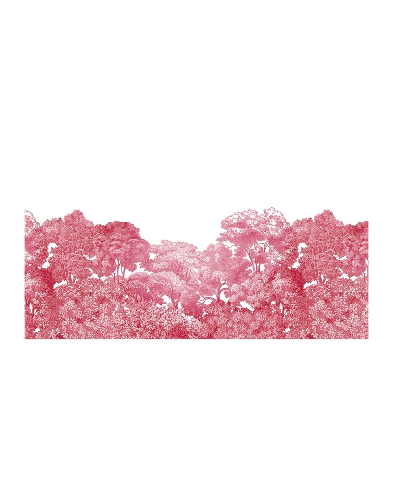Carta da Parati R13056-8 BELLEWOOD CRIMSON TOILE - REBEL WALLS