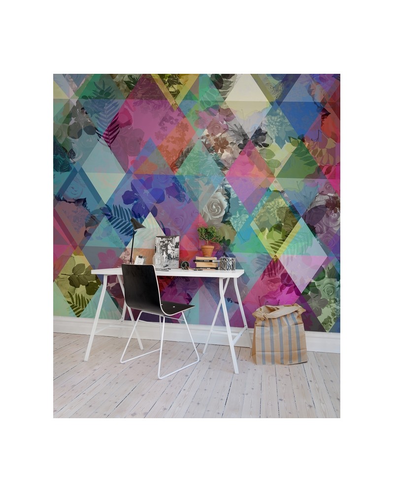 Papier peint R13231-8 HARLEQUIN ROSES - REBEL WALLS