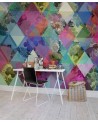 Carta da Parati R13231-8 HARLEQUIN ROSES - REBEL WALLS