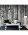 Carta da Parati R13031-8 BIRCH TRUNKS - REBEL WALLS
