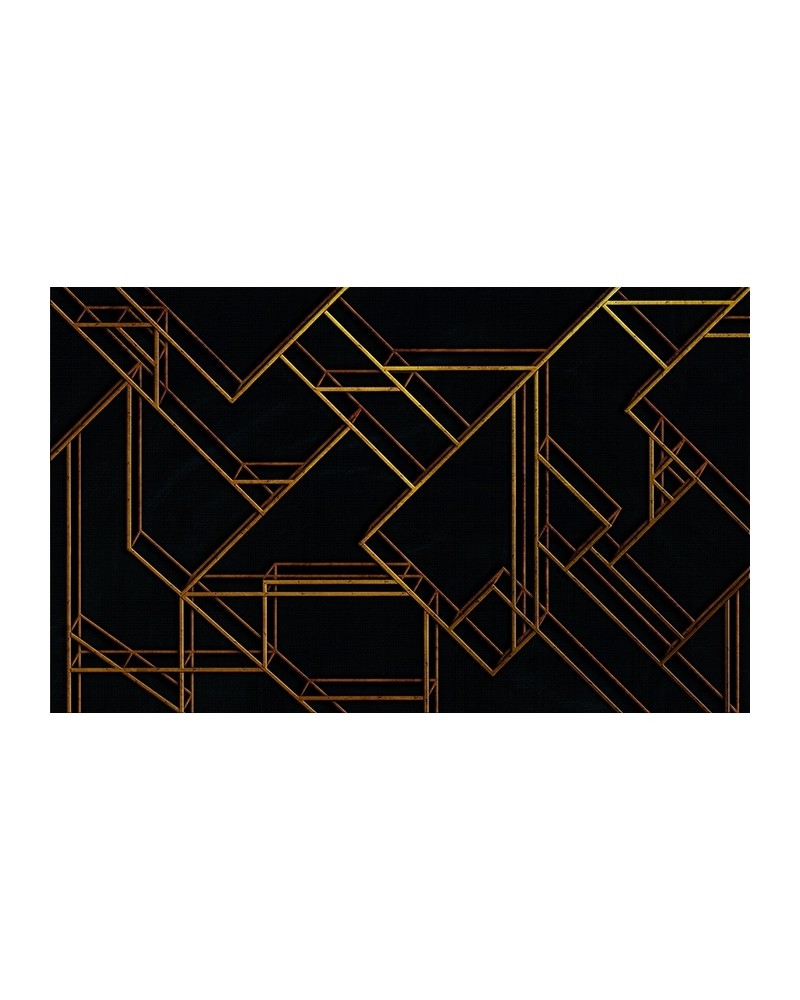 Papel Pintado 6800209 L. GEOMETRIC BLACK - COORDONNE Papel Pintado 6800209 L. GEOMETRIC BLACK - COORDONNE