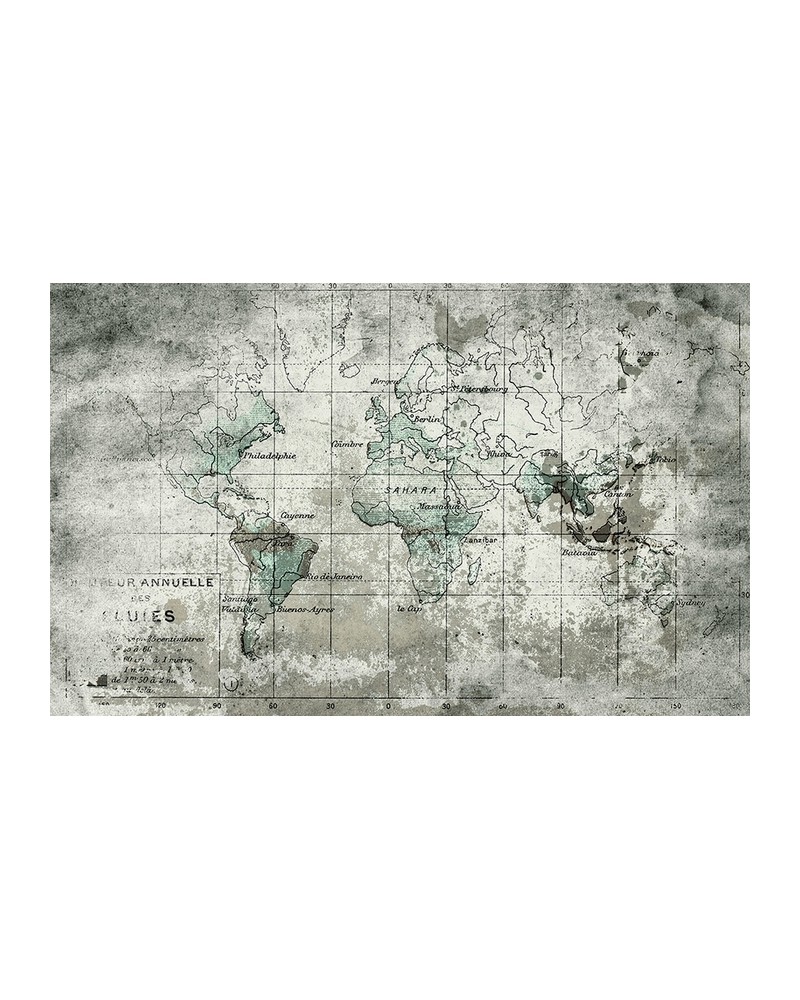 Papier peint 6800305 OLD MAP BLUE - COORDONNE Papier peint 6800305 OLD MAP BLUE - COORDONNE