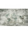 Papier peint 6800305 OLD MAP BLUE - COORDONNE