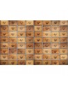 Tapete 6800508 DRAWERS WOOD - COORDONNE