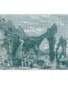 Papel de parede 6800608 ILLUSTRATION TILES EMERALD - COORDONNE