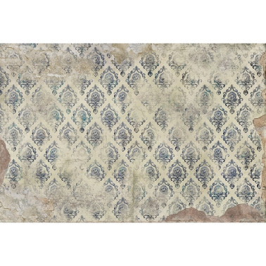 Tapete 6800624 BROKEN DAMASK BLUE - COORDONNE